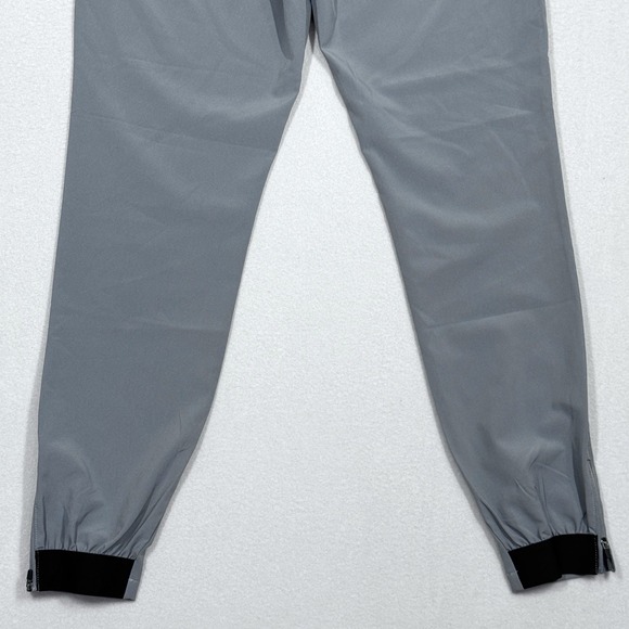 Primo Pants Mens 32 Tall Grey Jogger Performance Golf Activewear Stretch 32x30 - Picture 8 of 14